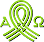 Logo Alpha bis Omega der Kirchengemeinde